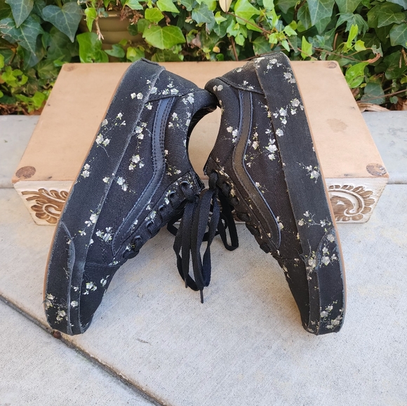 Vans Old Skool Black Floral - Picture 6 of 8